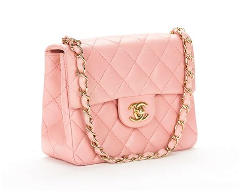 chanel vintage pink mini flap|Chanel classic mini flap price.